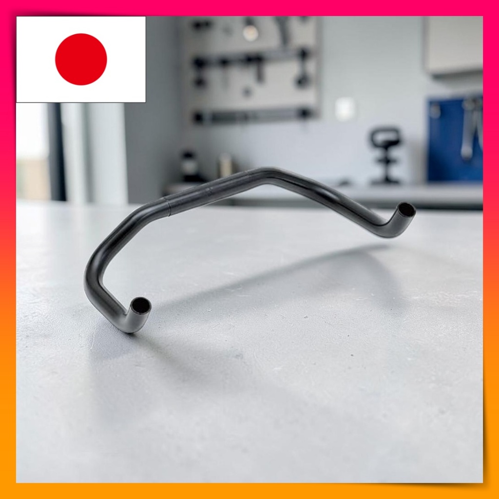 NITTO RB-021 Aluminum Bullhorn Handlebar 380mm 25.4mm Black Road Bike Cycling Bar