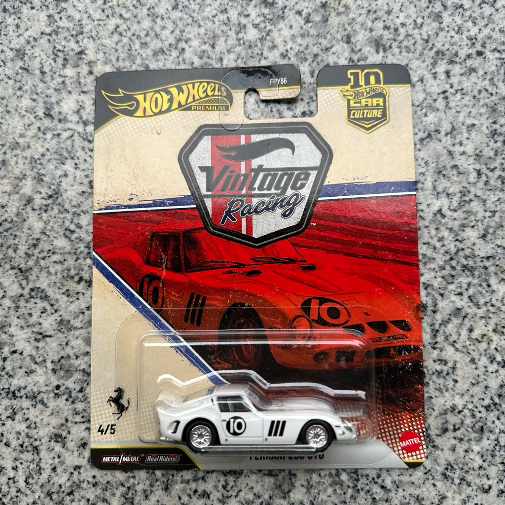 รถเหล็ก Hotwheels Ferrari 250 GTO