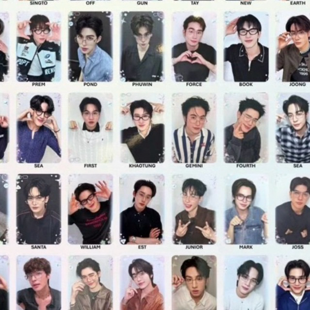 พร้อมส่ง ❤️‍🔥❤️‍🔥✨✨แบบแยก ALL EYES HERE | BOYS COLLECTIBLE RANDOM CARD