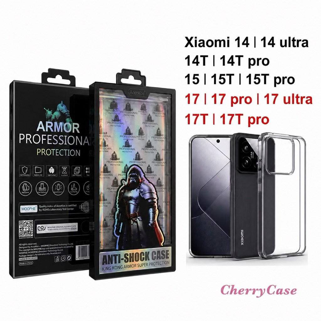 เคสใสกันกระแทก Xiaomi 17T 17T pro 17 pro 17 ultra 15T 15T pro / 14/14 ultra /14T /14T pro กันกระแทก