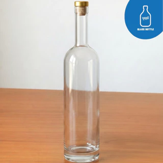 Premium Crystal Liquor Bottle ขวดแก้ว ขวดเหล้า ขวดใส ขวดสุราพรีเมี่ยม ขนาด 750ml (BS-0750-079)