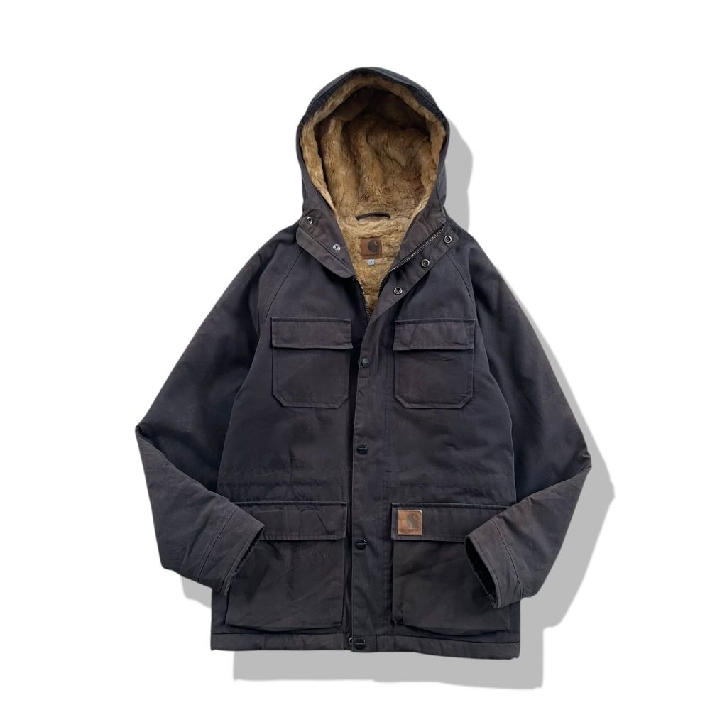 C*rh*rtt Mentley Parka Hooded Jacket(S) มือสอง รอบอก 43”