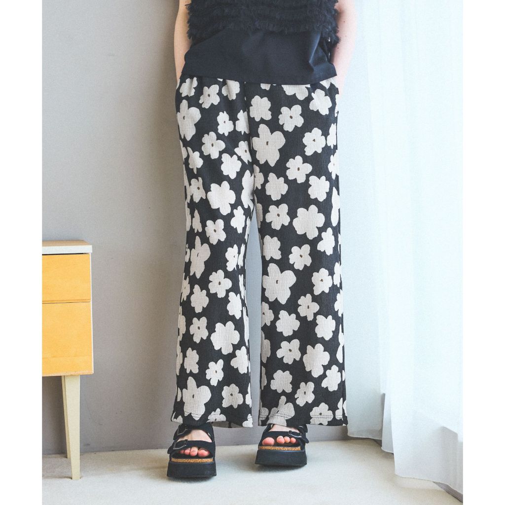 niko and ... [Moisture-wicking and quick-drying] DRY Crinkled Easy Pants