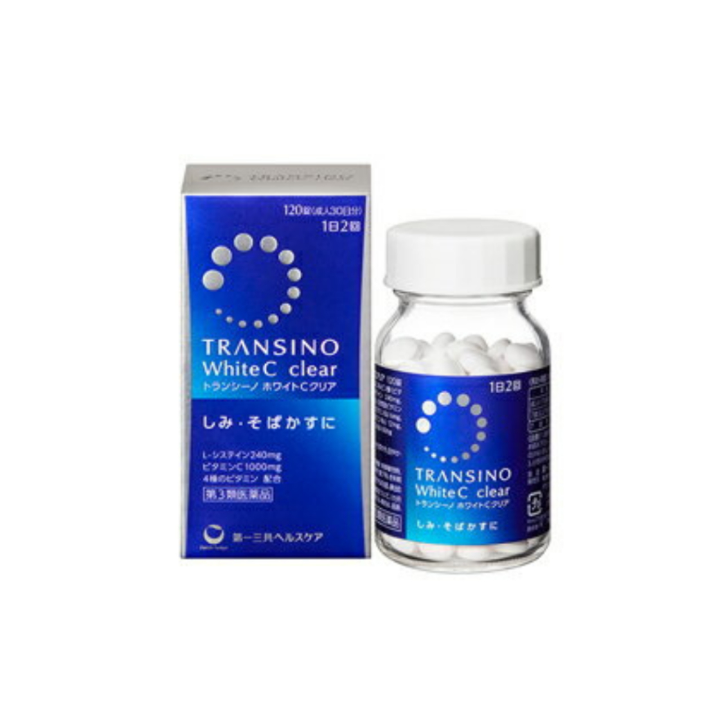 TRANSINO White C Clear สำหรับ 30วัน 120เม็ด