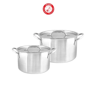 Rocket (ตราจรวด) ชุดหม้อสตูว์ 2 ใบ ขนาด 22,26 ซม. Stewpot Set 22,26 cm