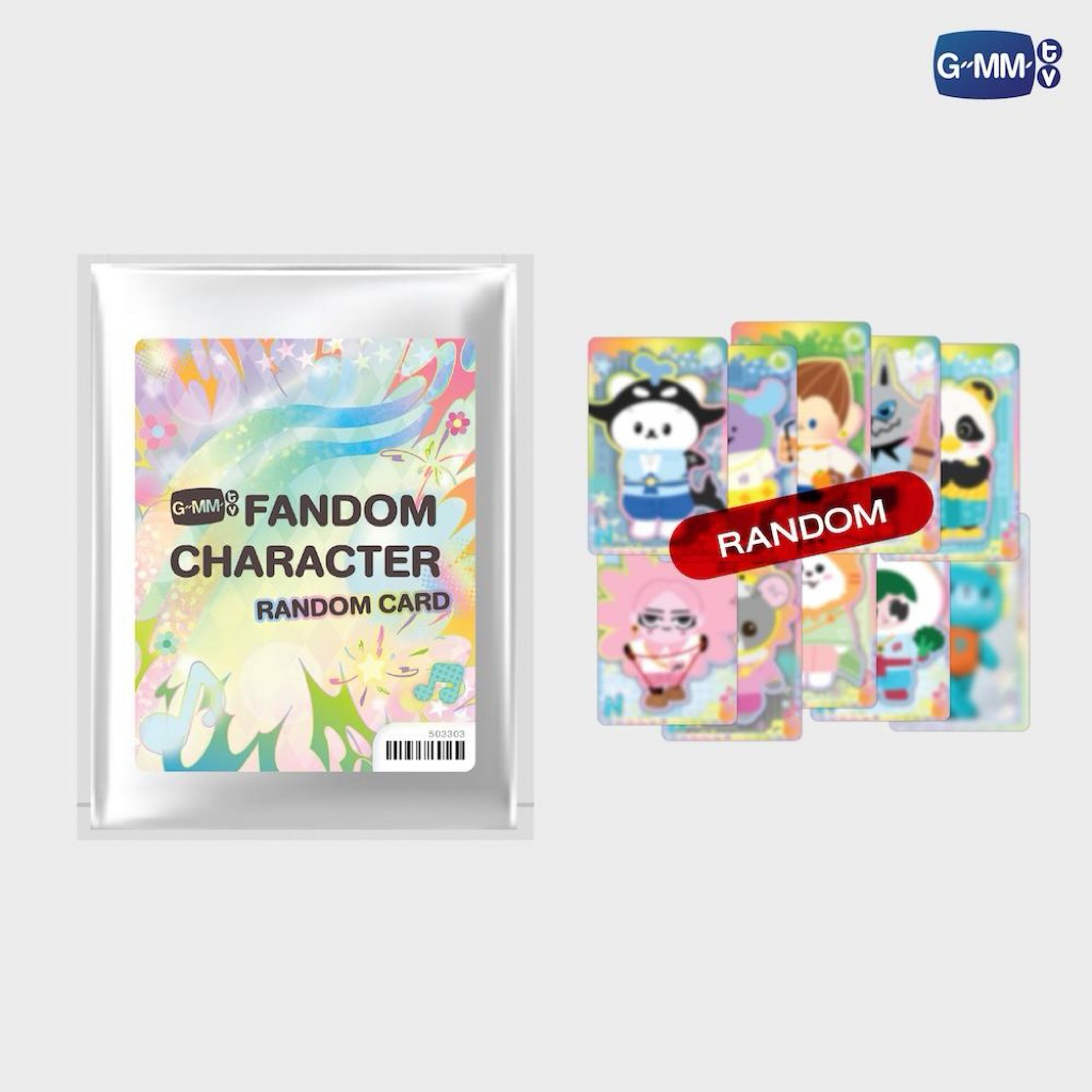 พร้อมส่ง แยกใบ | GMMTV FANDOM CHARACTER RANDOM CARD
