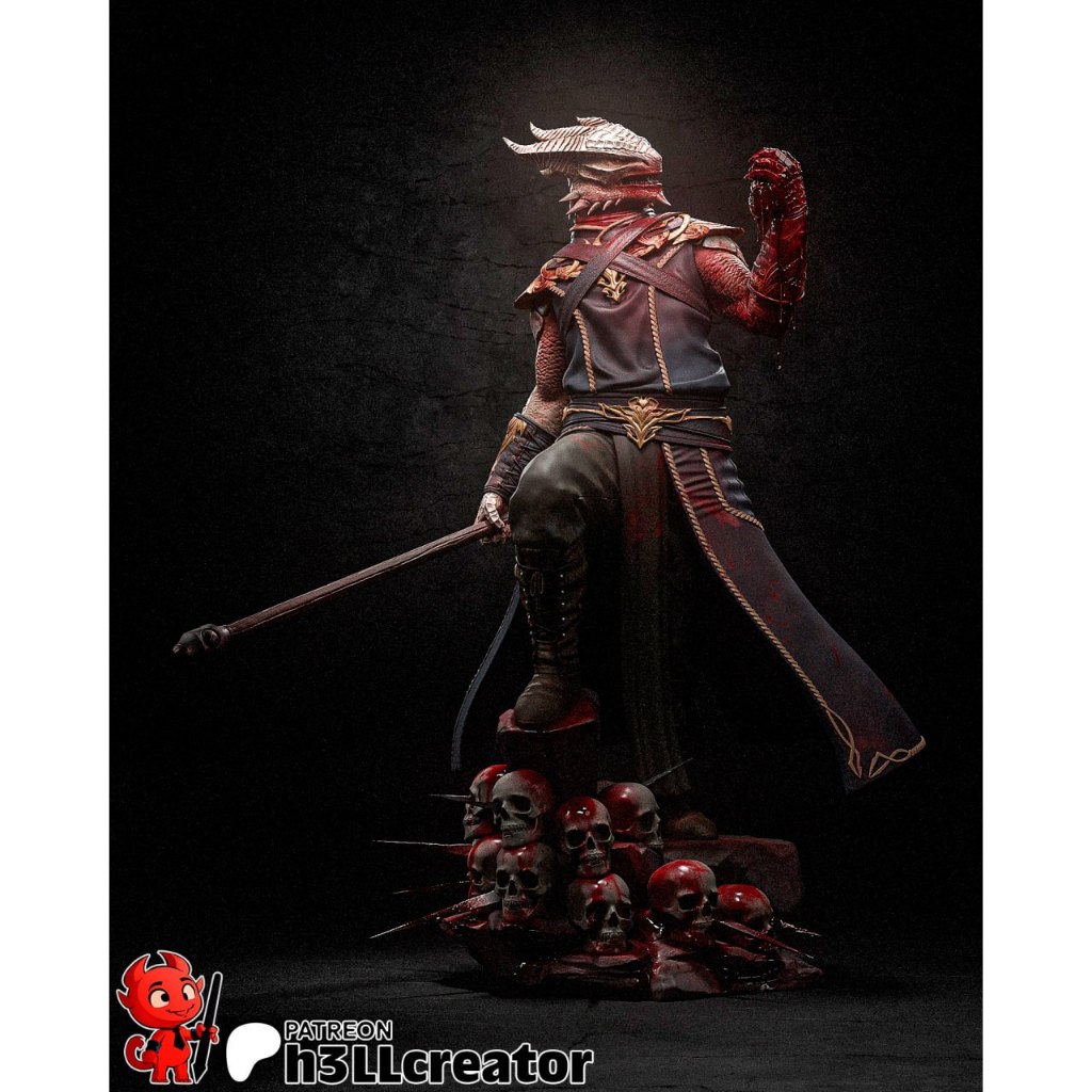 Dark Urge : Model Figure Resin โมเดล ผลิตตามสั่ง DnD Bust