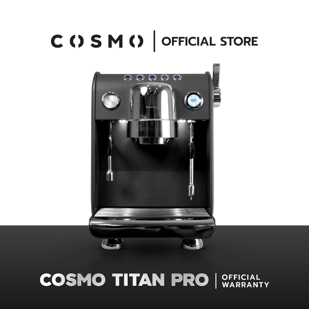 เครื่องชงกาแฟ COSMO TITAN PRO หัวชงขนาดมาตรฐาน 58 MM.