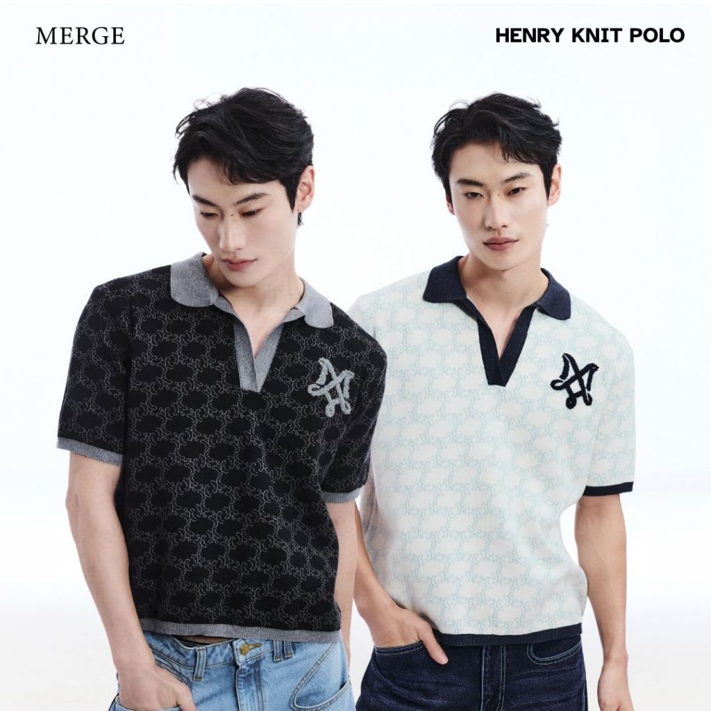 Merge Official - Henry Knit Polo (พร้อมส่ง)(เปิดขาย 24 Aug 12.00)