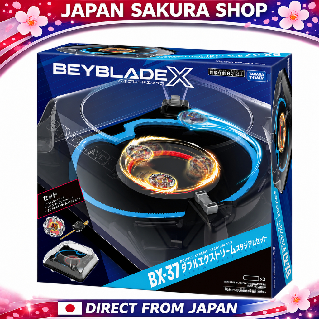 BEYBLADE X BX-37 Double Extreme Stadium Set TAKARA TOMY ชุดสนามเบย์เบลด ของแท้