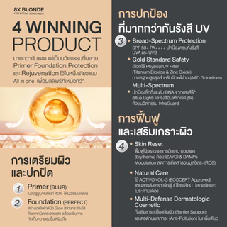 Y8 กันแดดรองพื้นผิวลูกแก้ว 8X Sunscreen Protection SPF 50+ PA++++
