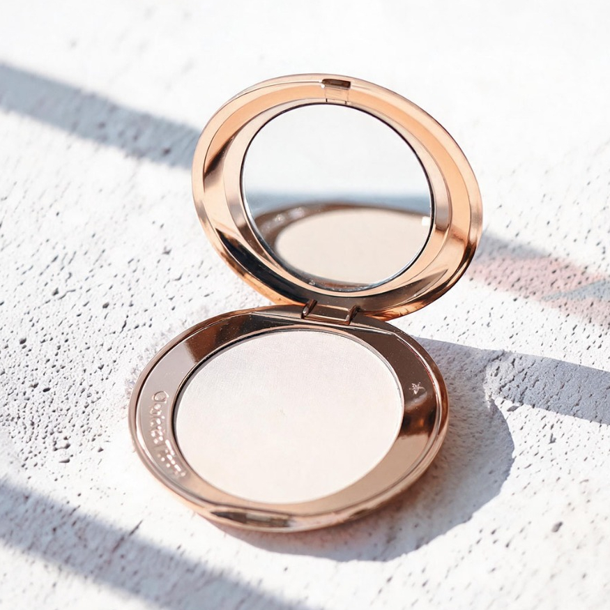 ของเดิม ของแท้พร้อมส่ง Charlotte Tilbury Airbrush Flawless Finish แป้งปัดเป่า เบลอรูขุมขน ผิวเนียนกริบ ของแท้