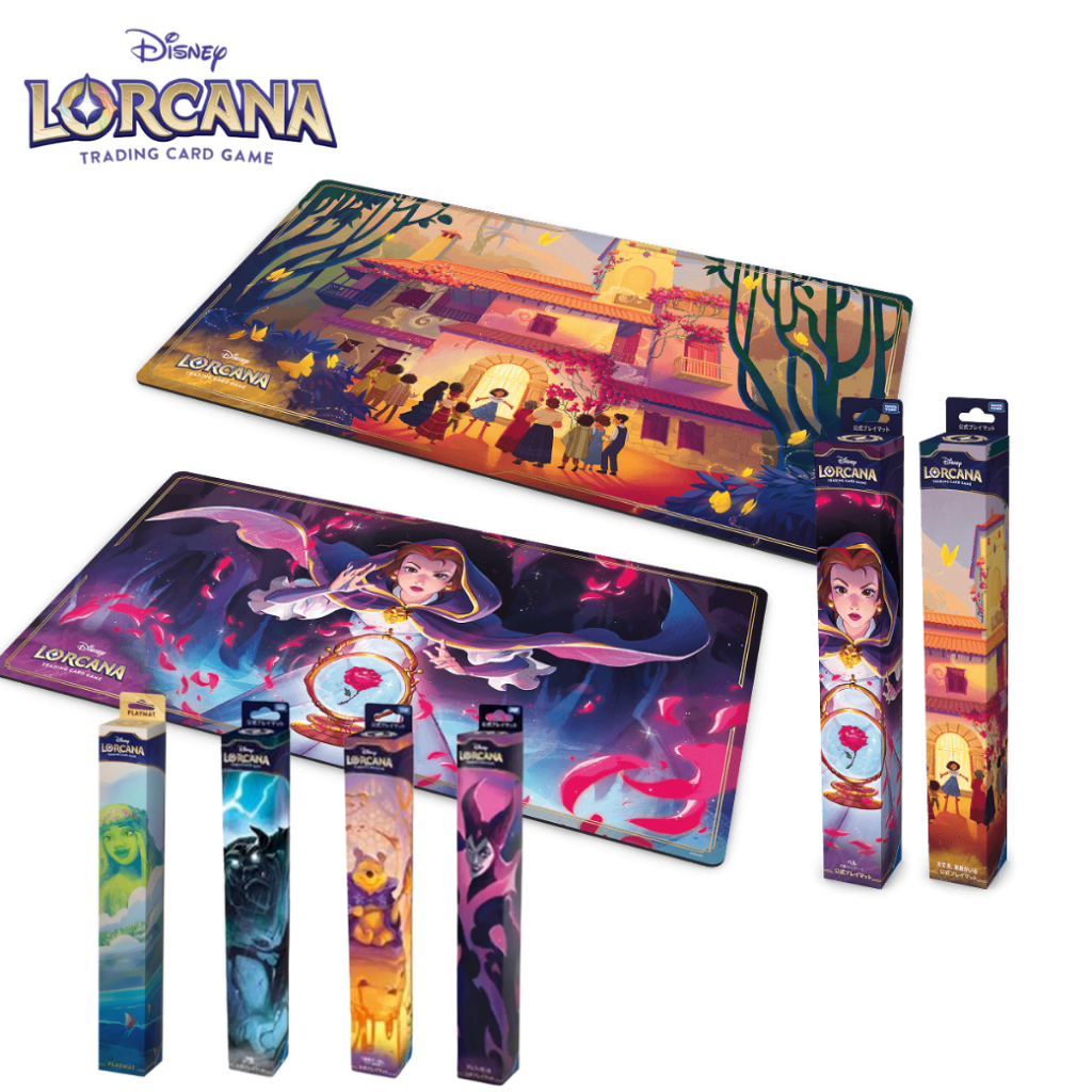 แผ่นรองเล่นการ์ด Disney Lorcana Playmat (เพลย์แมท ลิขสิทธิ์แท้) Takara Tomy Japan