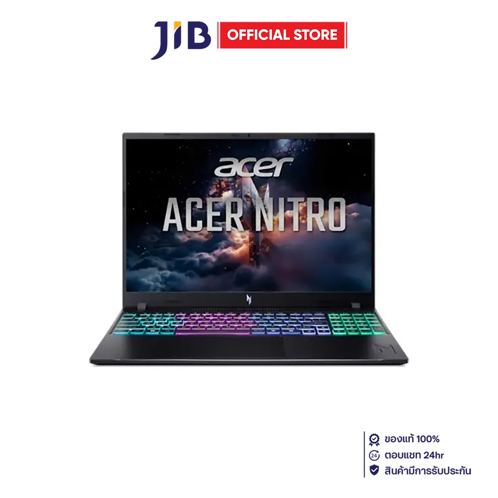 NOTEBOOK (โน้ตบุ๊ค) ACER NITRO V16 ANV16-I31-75PQ - OBSIDIAN BLACK