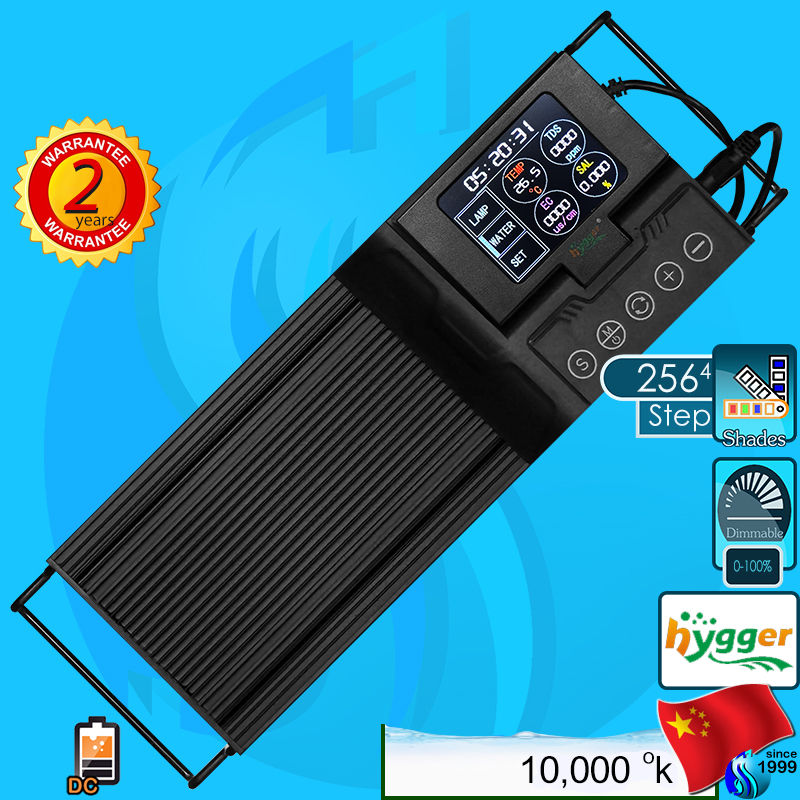 Hygger AquaSense LED Light 18" / 24" / 30" / 36" / 48" โคมไฟตู้ปลาโคมไฟไม้น้ำ aqua lamp aquarium lighting พร้อมวัดค่าน้ำ