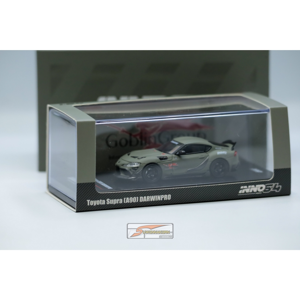INNO 64 IN64-A90DP-MATGR 1/64 Toyota Supra (A90) "DARWINPRO" MATT GREEN ราคา 1,490 บาท