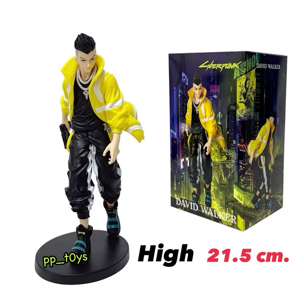 CD toys โมเดล David Walker Cyberpunk 2077 Phantom Liberty 8.5” figure