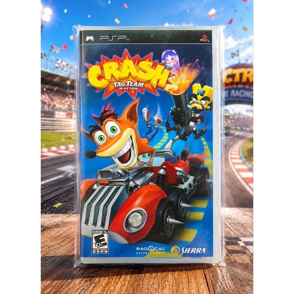 แผ่นเกม PSP Crash Tag Team Racing ภาษาอังกฤษ มือสอง