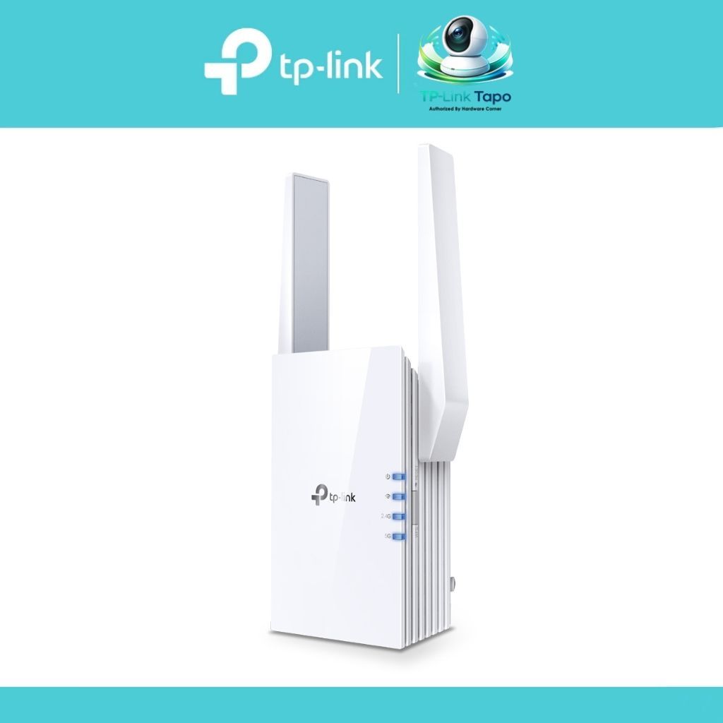 TP-Link RE705X เป็นอุปกรณ์ขยายสัญญาณ Wi-Fi มาตรฐาน AX3000 Mesh Wi-Fi 6