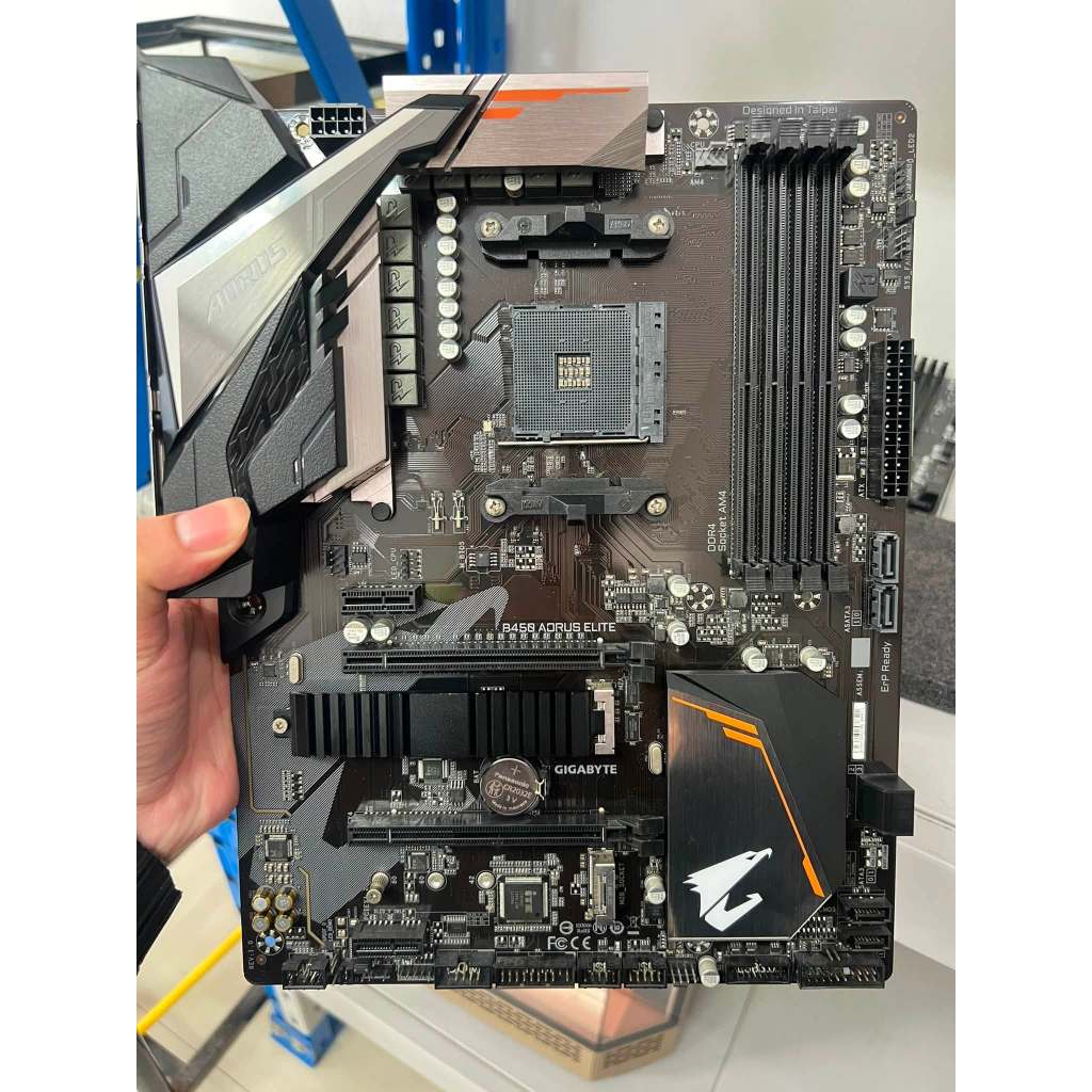 เมนบอร์ด Aorus B450 elite AM4 ATX