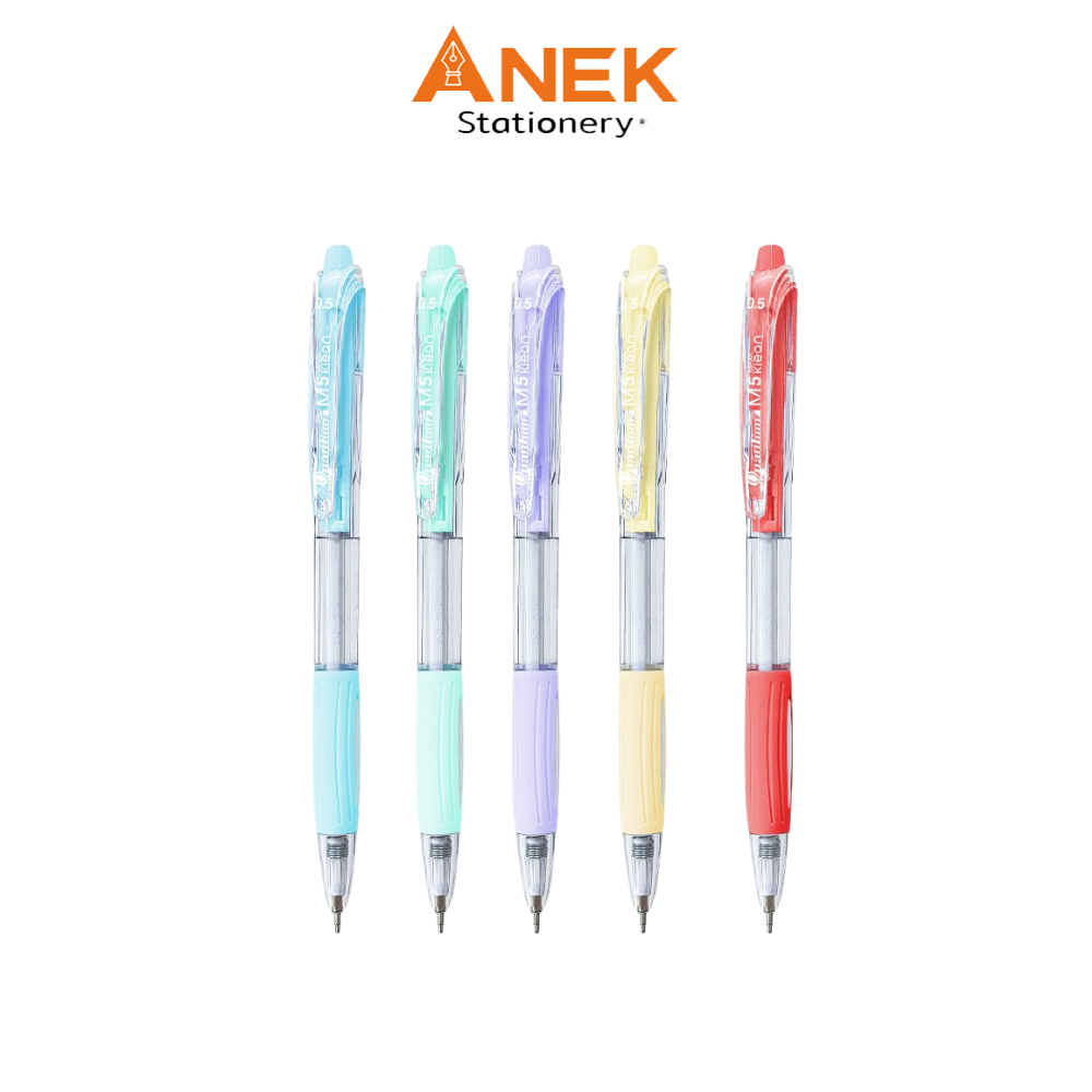 Quantum ปากกาลูกลื่น รุ่น M5 Maxx klean 0.5 มม. หมึก Geluloid น้ำเงิน ,หมึกแดง (จำนวน 1ด้าม)