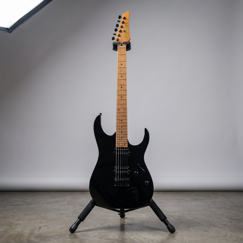 กีต้าร์ทรง  Ibanez Standard AZ – Black Glossy