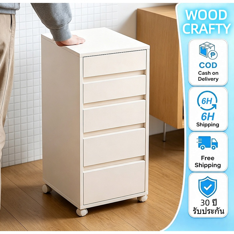 【จัดส่งภายใน 6ชม】4/5ชั้น ตู้เก็บเอกสาร ตู้เก็บของ โมเดิร์น บ้าน สำนักงาน โต๊ะข้างเตียง เคลื่อนย้ายได้ มีลิ้นชัก