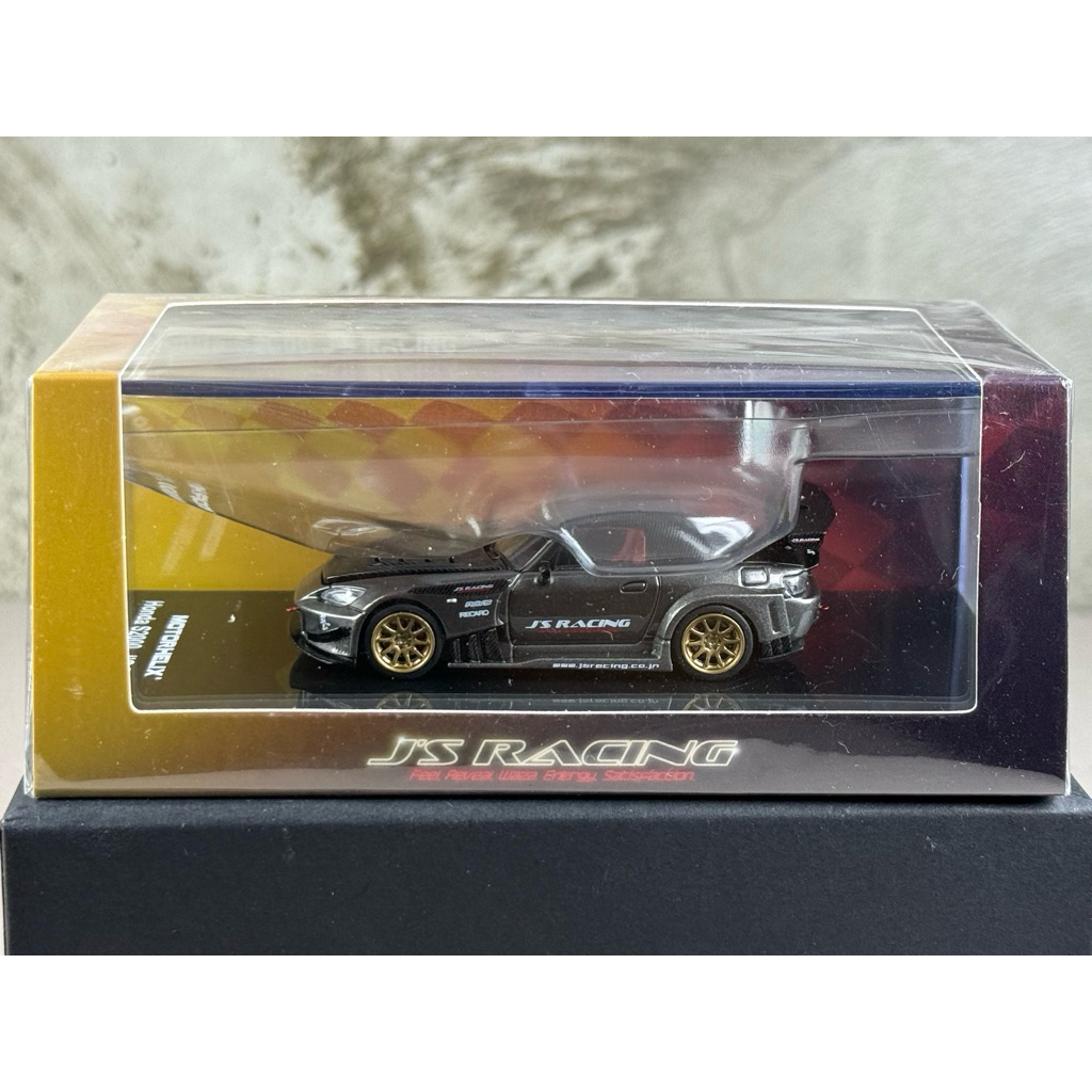 Honda S2000 J's Racing Moon Rack Metallic M65145 Scale 1:64 ยี่ห้อ Motor Helix