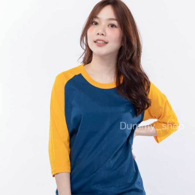 สีมาใหม่ “เสื้อยืดแขนสามส่วน“สไตล์วินเทจ