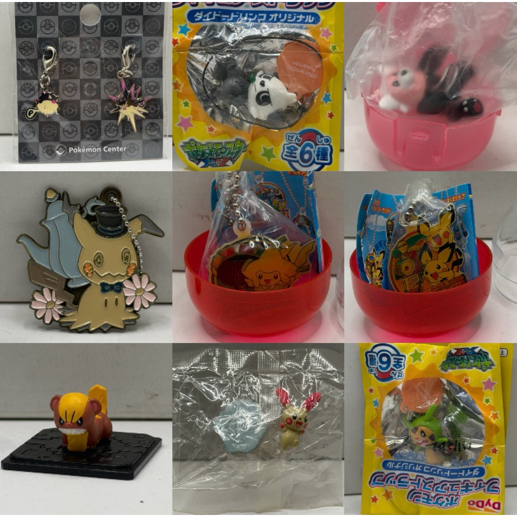 **พร้อมส่ง**กาชาปองโปเกม่อน ฉาก T-Arts Tomy