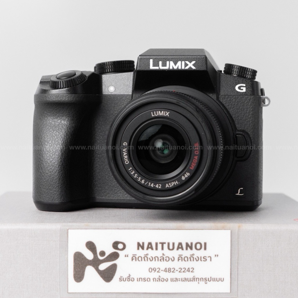 ( Used!! ) Panasonic Lumix DMC-G7 Black + Panasonic Lumix G Vario 14-42 F3.5-5.6 ASPH. MEGA O.I.S Bl