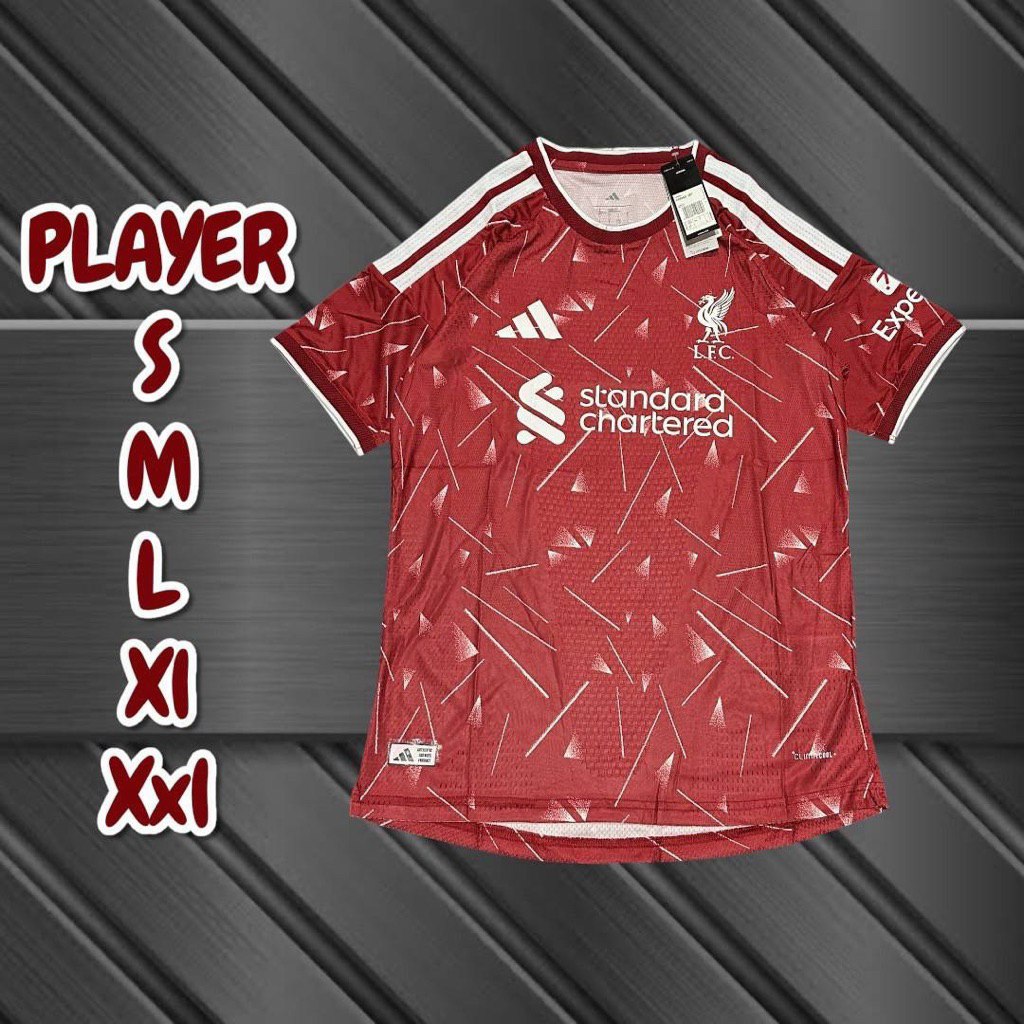 Player เสื้อฟุตบอลผู้ใหญ่เกรดเพลเยอร์ มีเฉพาะเสื้อ  พร้อมส่ง