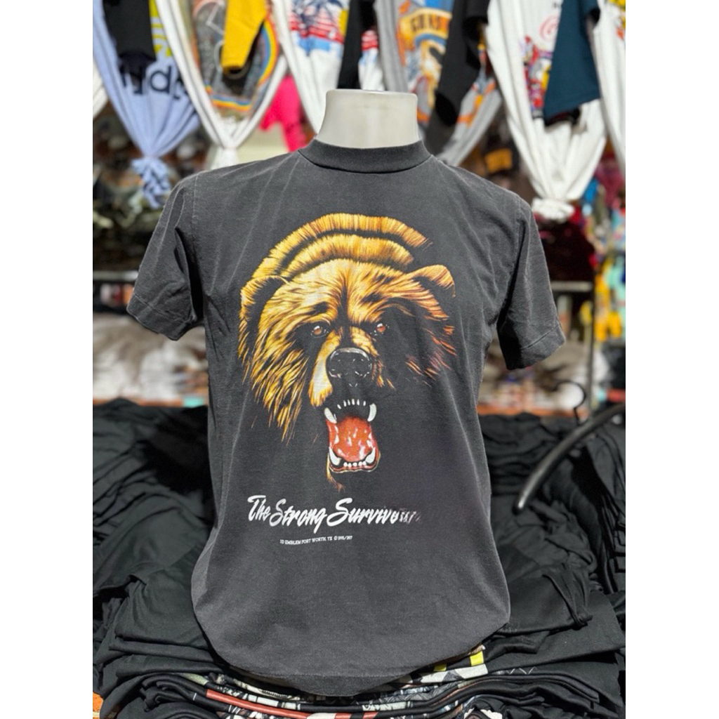 เสื้อผ้าฟอกเฟด ผ้าคอตตอน100 ลายจมงานเหมือนเก่า ใส่ได้ทั้งหญิงชาย