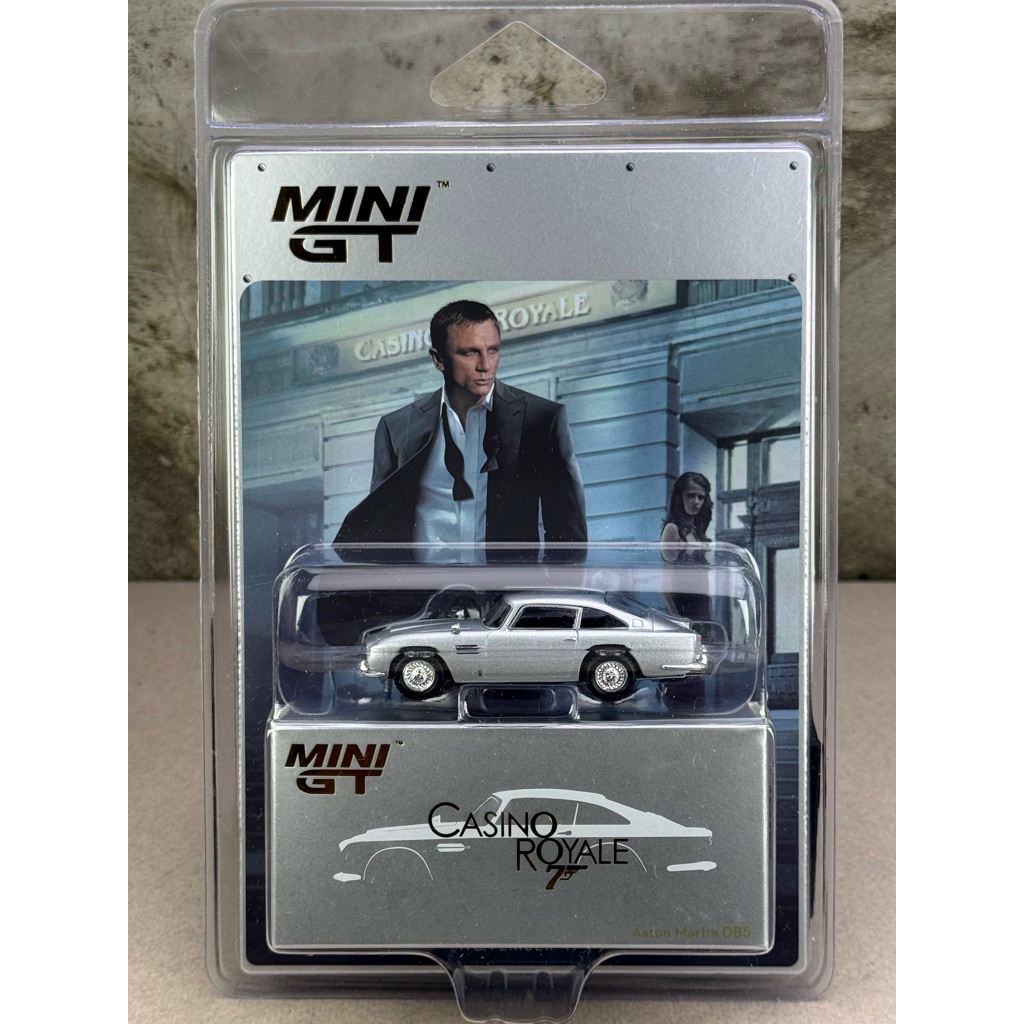 ▫️Aston Martin DB5 Casino Royale Scale 1:64 ยี่ห้อ Mini gt