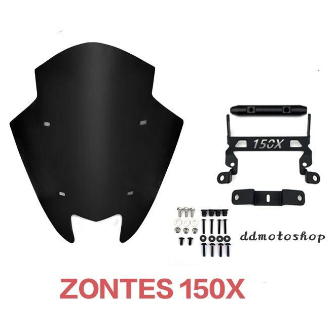 ชิวหน้าแต่ง ZONTES 150X ทรงต่ำ ทรงสปอร์ต ชิวแต่ง ZONTES150X ชิวซิ่ง