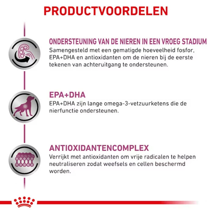 Royal Canin VET طعام كلاب رطب Early Renal ‏100 غ × 12 — صورة 3