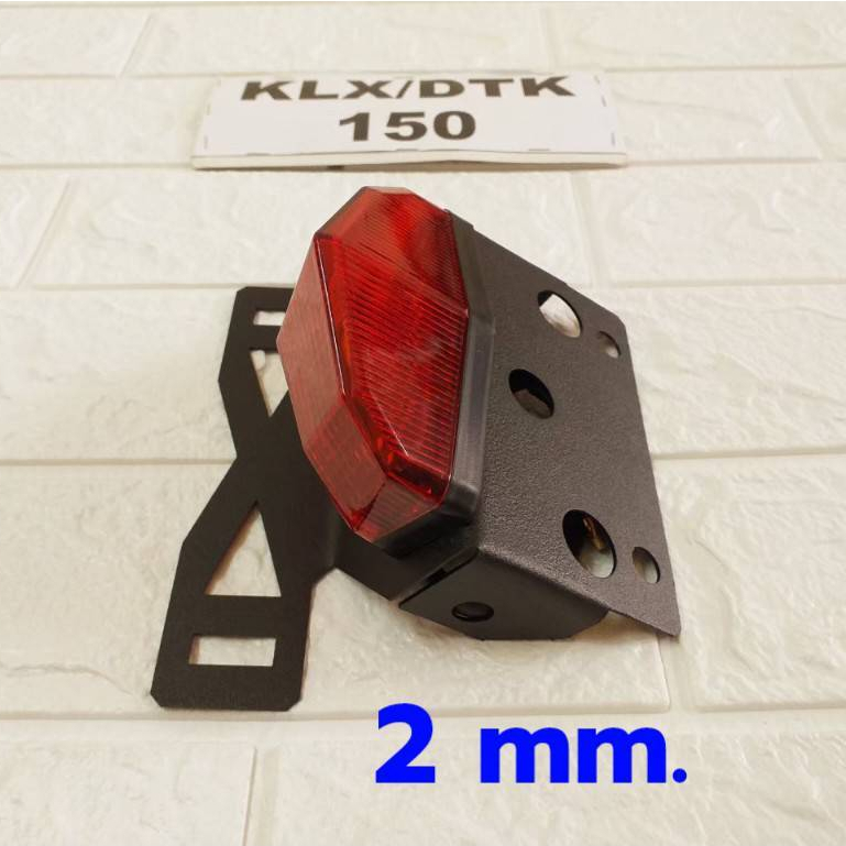 ท้ายสั้น KLX150 #มีไฟเลี้ยวในตัว #โครงเหล็กหนา 2.0 มม. ไฟท้ายKLX150 DTK150 BF150 D-TRACKER150