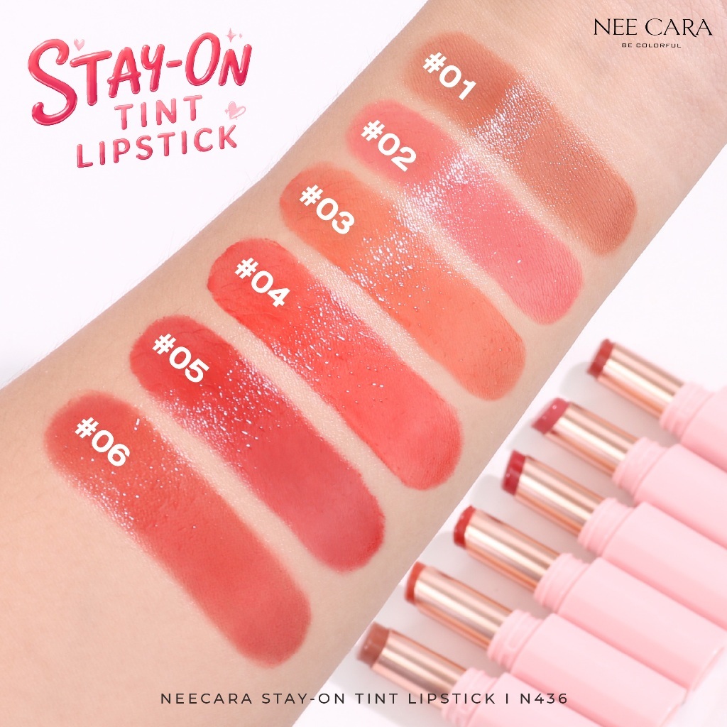 NEE CARA أحمر شفاه تينت Stay-On ‏N436 — صورة 8