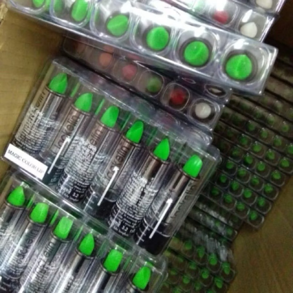 ถูก/แท้ ราคายกกล่อง6แท่ง(ตกแท่ง10บาท)‼ ลิป แจ๊คการีน ลิปในตำนานดีจริง‼