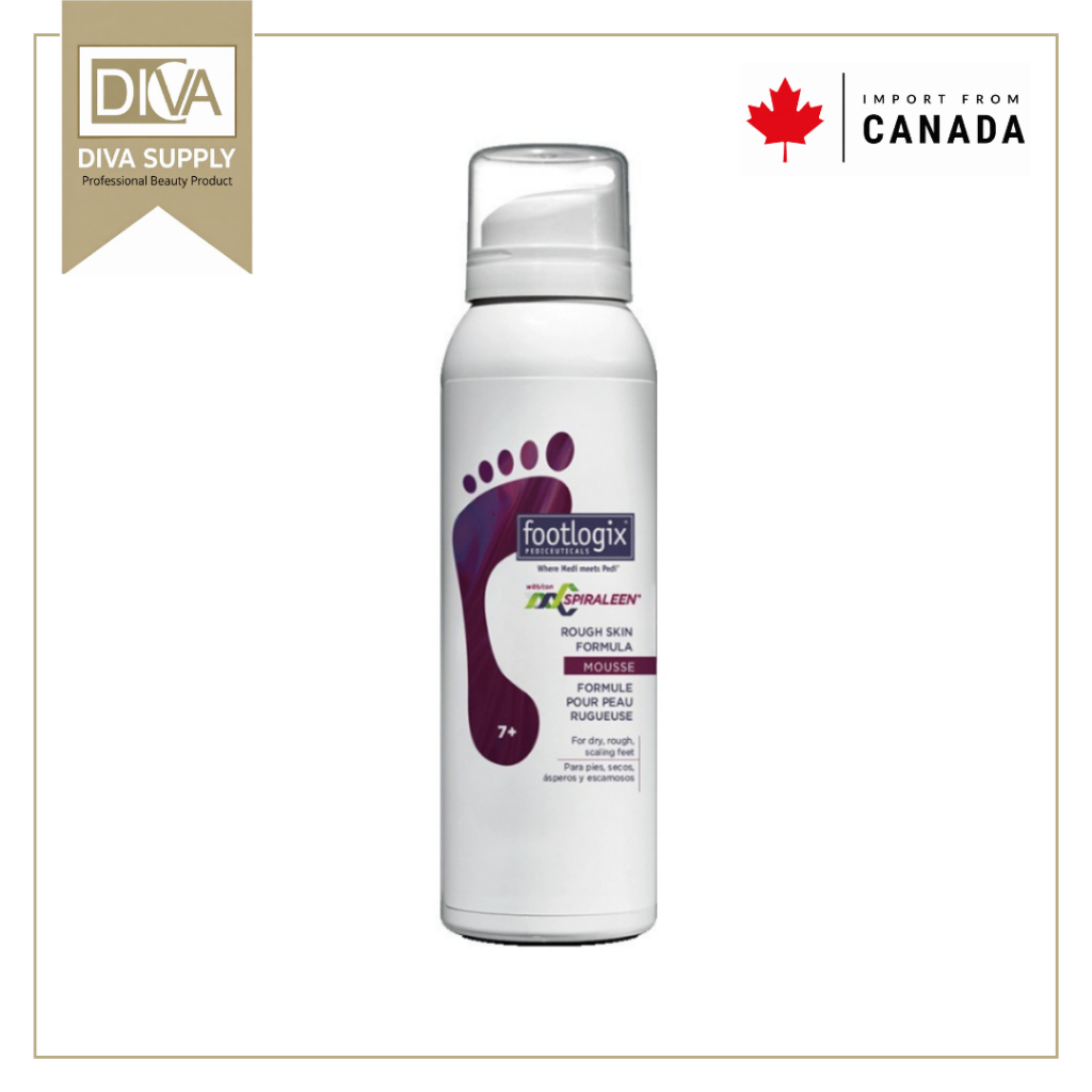 Footlogix #7+ มูสบำรุงส้นเท้า ครีมทาส้นเท้า สำหรับเท้าหยาบกร้าน เท้าแห้งเป็นขุย 125ml
