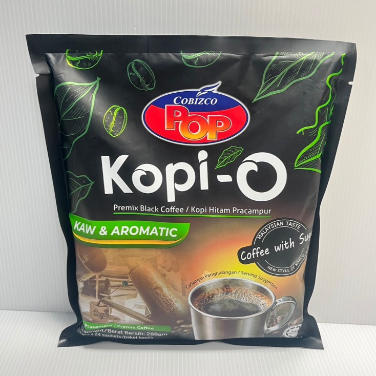 KOPI-O กาแฟดำผสมน้ำตาลCobizco pop
