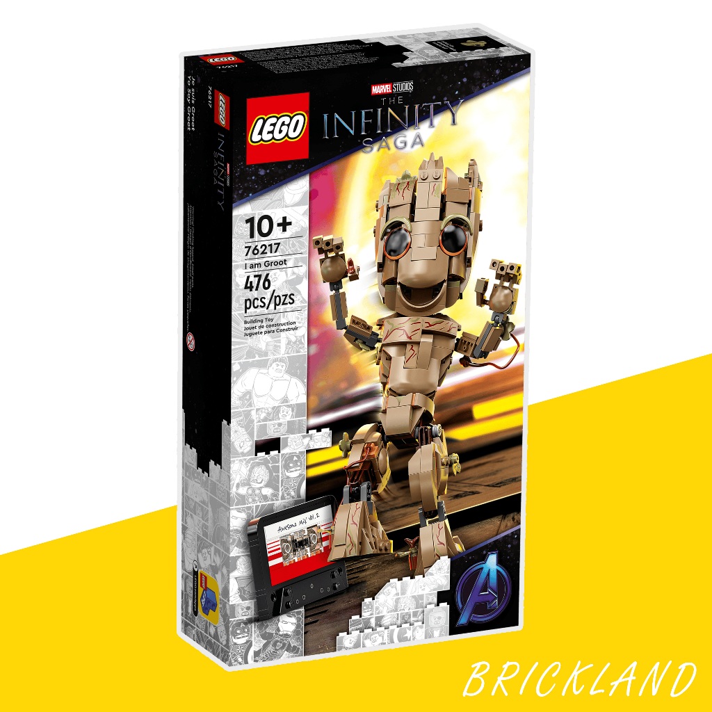 LEGO Marvel 76217 I am Groot Baby Groot Guardians of the Galaxy ของแท้ 100% พร้อมส่ง