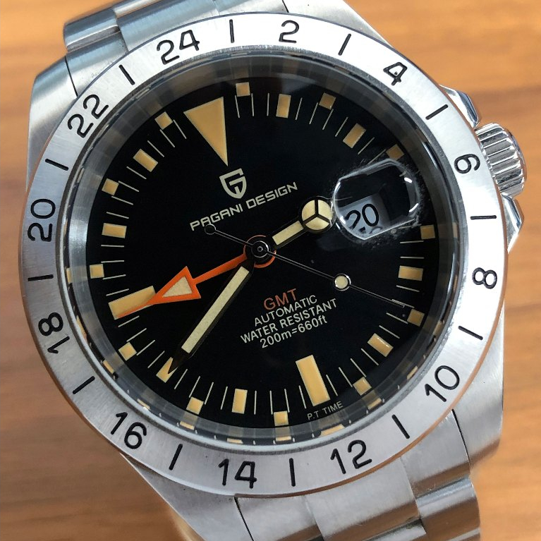Pagani Design Classics GMT PD1693 40mm AT Men's Watch B133478/12