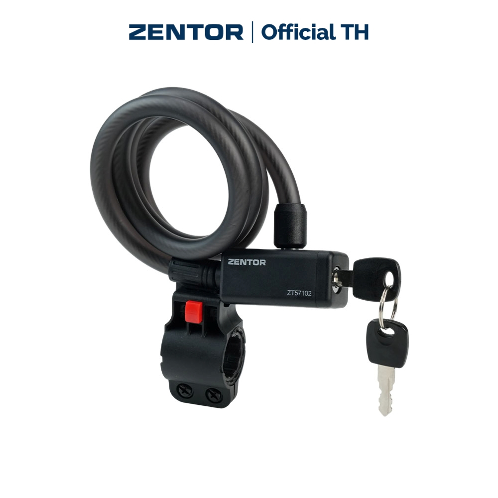 Zentor สายล็อคจักรยาน สายล็อคอเนกประสงค์ กุญแจล็อคล้อ กันขโมย แข็งแรง ปลอดภัย หนาแน่น Bar Lock