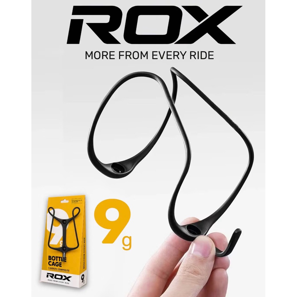 ROX ขากระติก 9 กรัม พร้อมน๊อตไทเทเนียม ครบชุด
