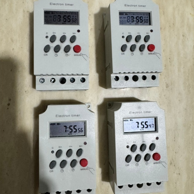 Timer Switch 24VDC 25A KG316T-ll Kg เครื่องตั้งเวลา เปิด-ปิด อุปกรณ์ไฟฟ้า อัตโนมัติ (มือสอง)