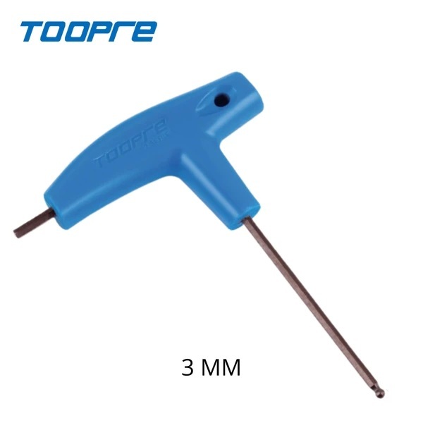 TOOPRE T-Handle Hex Key ประแจหกเหลี่ยม H3 H4 H5 H6 / Torx T25 หัวบอล เหล็ก S2 — صورة 4