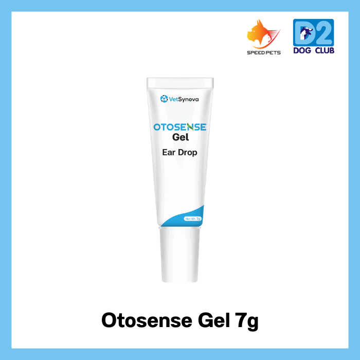 Otosense Gel เจลหยอดทำความสะอาดช่องหู ลดกลิ่นและไรในหู สำหรับสุนัข แมว กระต่าย 7 กรัม