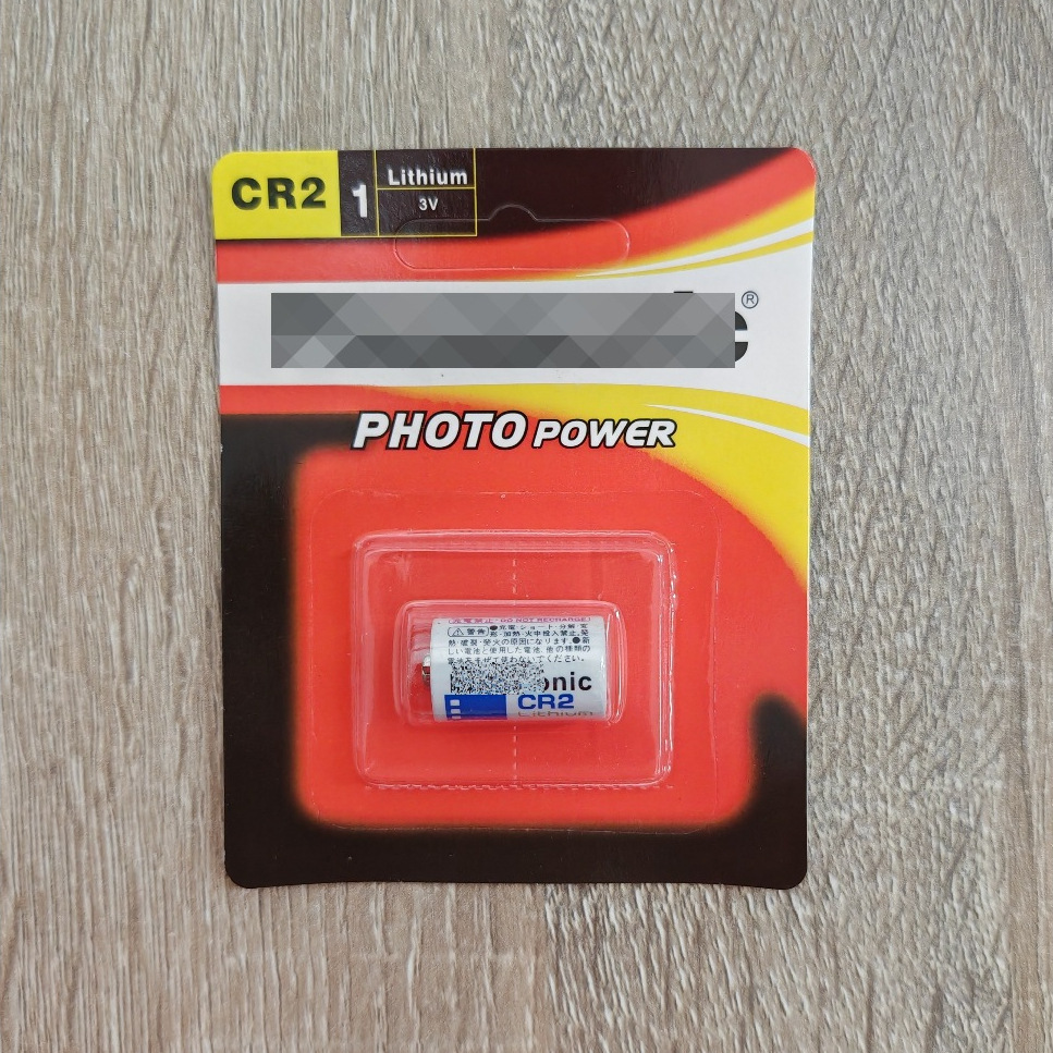 ถ่านกล้อง Lithium CR2 ใช้สำหรับกล้องถ่ายรูป ถ่านกล้องฟิล์ม