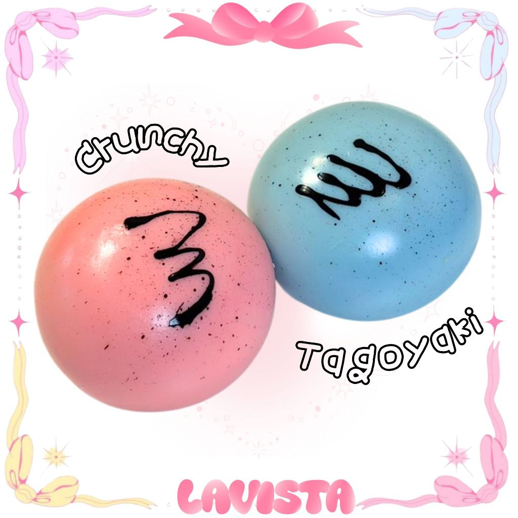 [ส่งจากไทย] Crunchy Tagoyaki สกุชชี่ทาโกะยากิเสียงกรุบกรอบ